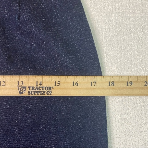 Beaded Fringe Set Festive Red Cut-off Shirt Sleeveless Blue Mini Skirt Denim  Sm - Picture 6 of 15